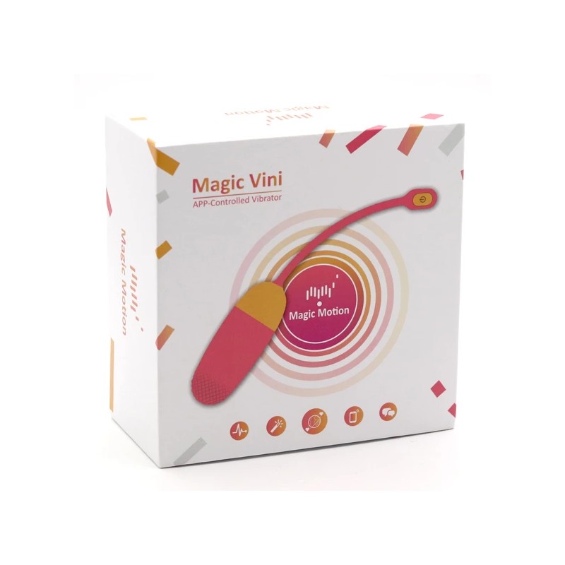 Wibrujące jajeczko - Magic Motion Vini Orange